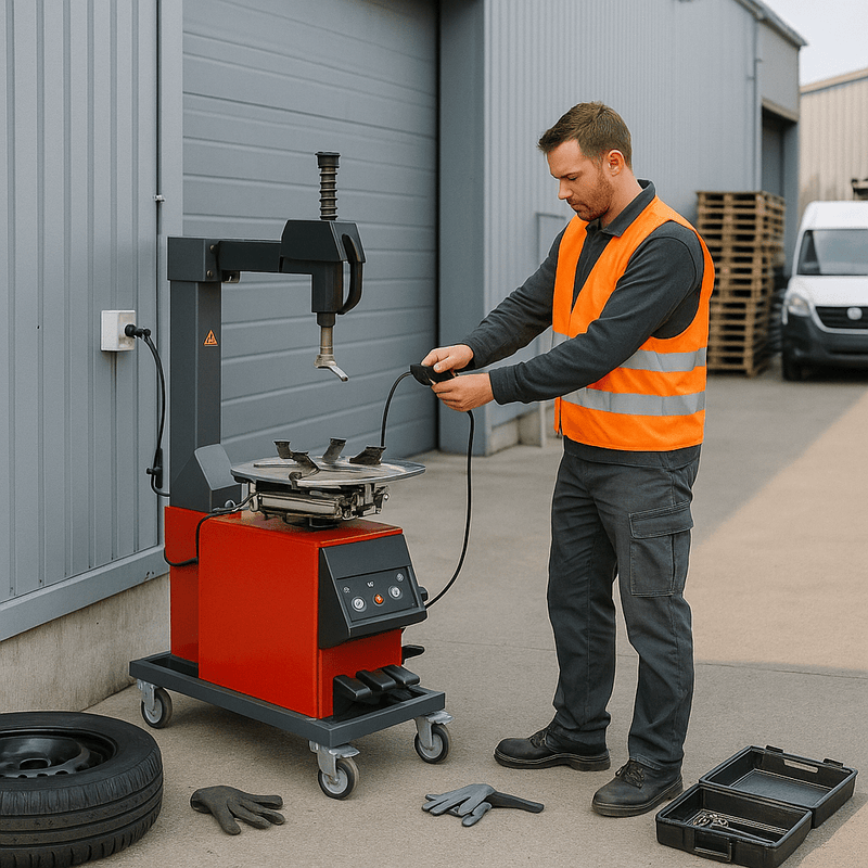 Reifenmontiergerät für schwere Räder – SUV & Kleintransporter sicher montieren
