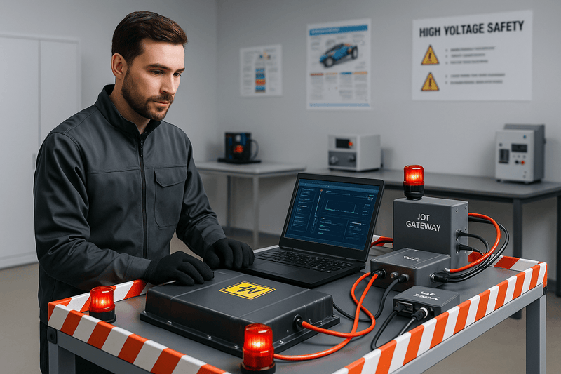 HV-Batterie prüfen mit IoT-Fernzugriff