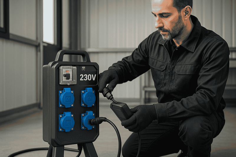 Szenario: 230V Stromversorgung mobil nutzen
