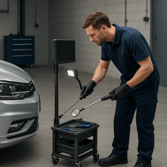 Unterbodenreinigung ohne Hebebühne - mobil & kompakt