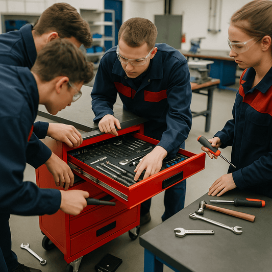 Werkzeuglogistik in der Lehrwerkstatt organisieren